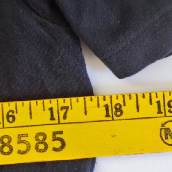 Columbia lightweight T-shirt black men's size M Tall - Picture 6 of 7